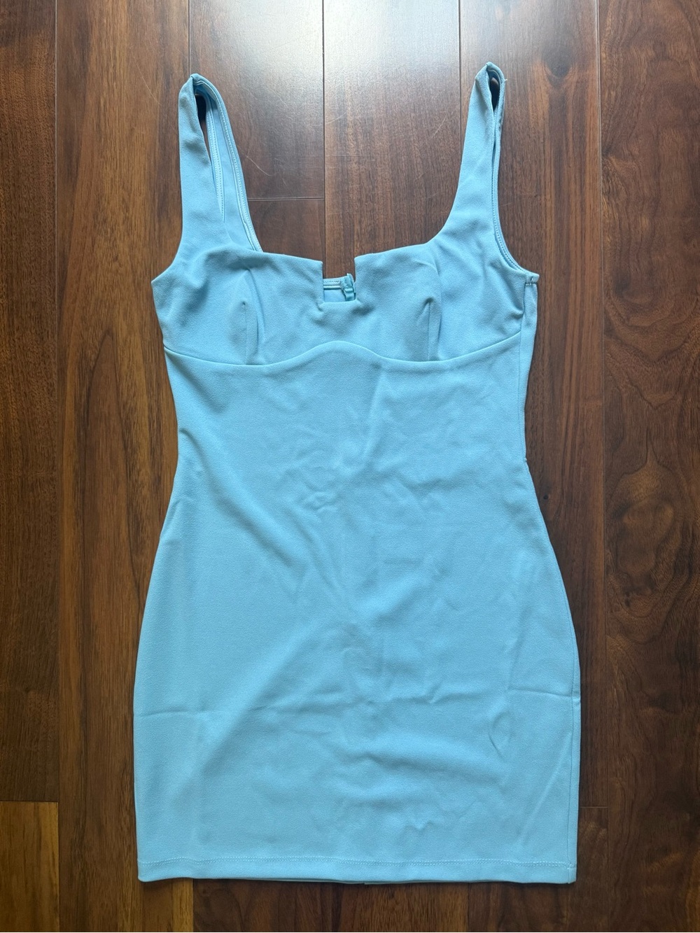Hello Molly Light Blue Underwire Top Mini Dress / Size L / NWT!!